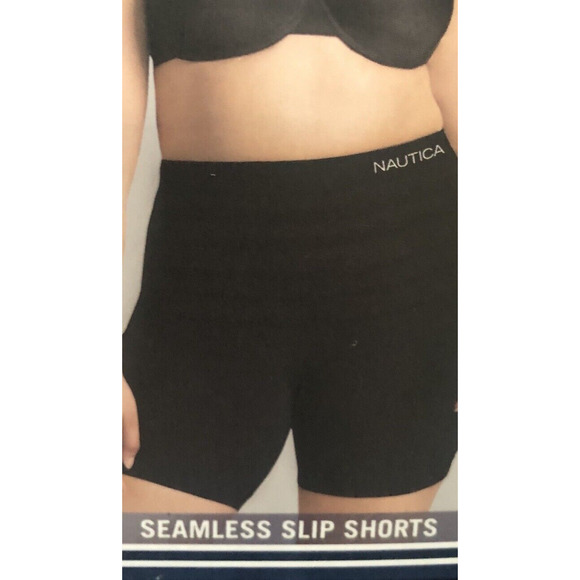 Nautica Intimates Sleamless Slip Shorts Blue Size 3 X (C) 3683 - Picture 1 of 3